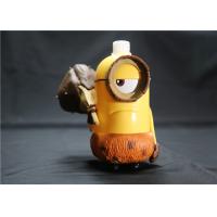 Buy cheap Hawail Style Minions Cartoon Shampoo Bottle With Cute Weapon Yellow / Brown product