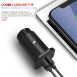 4.8A Dual USB CAR CHARGER Universal Compatible HOCO USB CAR CHARGER for all