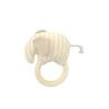Buy cheap Anti Mite Skin Friendly Wooden Newborn Rattle Teether Organic Colored Cotton Infant Educational Toy from wholesalers