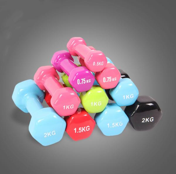 Buy cheap 5KG Hexagonal Matte Fitness Dumbbell For Women And Children from wholesalers