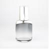 Buy cheap Silver Shoulder Glass Cream Jars Oval Glass Container Silkscreen Printing Logo from wholesalers