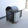 Buy cheap Sustainable Wrought Iron Garbage Bins , Surface Mounted Outdoor Trash Bin from wholesalers