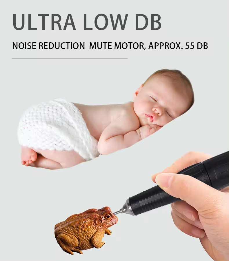 65W Dental Lab Micromotor High Power Speed 35000(R/Min) Strong 204 Dental Micromotor