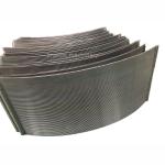 Stainless Steel Wedge Wire Screen Arc Screen for Starch Filtration