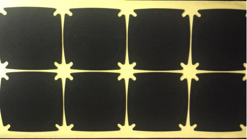 Buy cheap 70 Degree Hardened Black Cutting EVA Foam Blocks Stearic Acid For Case Packages from wholesalers
