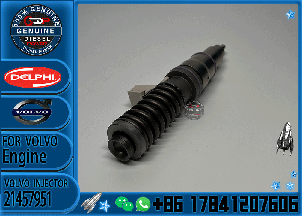Diesel Engine Fuel Common Rail Injector Fuel Injector Nozzle 21457951 BEBE4F10001 For Volvo MD16