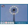 Buy cheap Polygonal Steel Tubular Flood Light Poles , Stadium Lighting Pole from wholesalers
