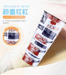 Promotion Drinking Printed Plastic Cups , Bpa Free 750ML Custom Plastic Tumblers
