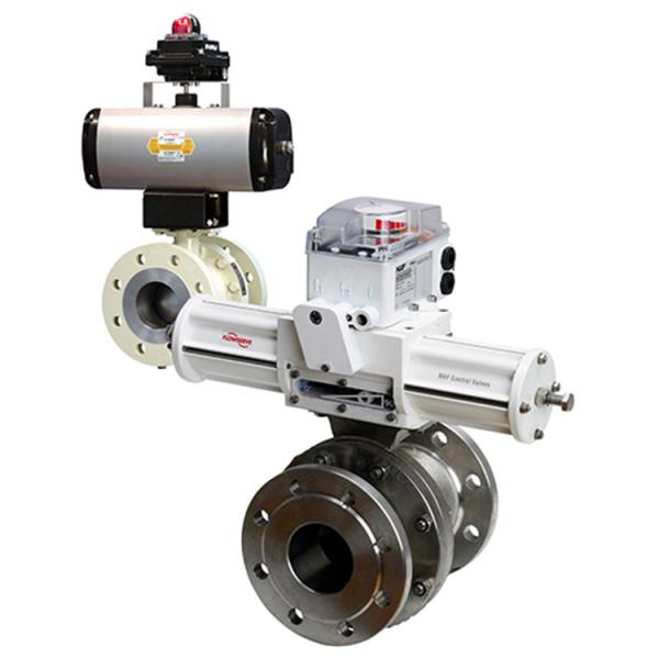 Buy cheap Stainless Steel Valves Ball Float Valve PN 10 - 40 Pressure With 3200MD 3800MD Positioner from wholesalers