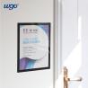 Buy cheap No Magnet Needed Wall Mounted Sign Holders Self Adhesive Signs Display Frame A4 from wholesalers
