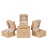 Buy cheap Custom Hot Stamping Logo Four-Leaf Clover PU Leather Jewelry Box for Customized Size Rings from wholesalers