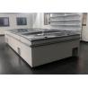Buy cheap Frost Free Commercial Chest Freezer Sliding Door , Glass Top Island Freezer from wholesalers