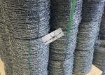 Double Twisted Barbed Iron Wire Wrapped For Security Fence , 1.6mm- 3.0mm Dia