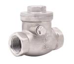 Female Thread 1/2 Inch Swing Check Valve WOG 200 PSI Stainless Steel SS304 CF8M