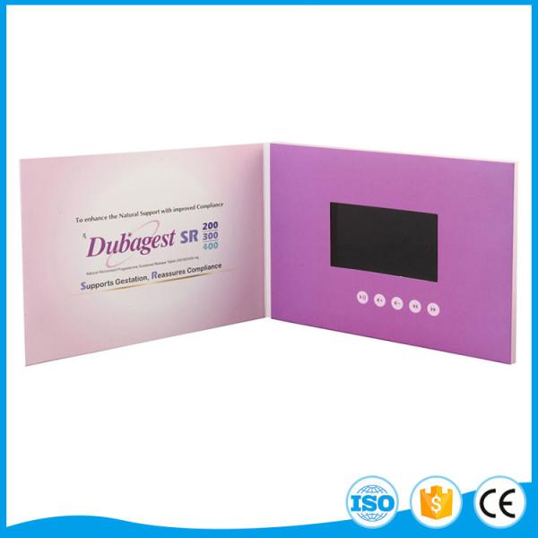 Buy cheap 2.4 To 10 Inch Video Mailer Card A4 / A5 Mp3 / Mp4 Customize Lcd Screen from wholesalers