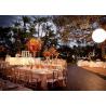 Buy cheap Amazing Inflatable Lighting Decoration 800w , Hanging Led Celebration Chrome Balls from wholesalers