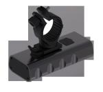 Ultra Light Flashing LED Bike Lights Front Tail Laser T6 USB Rechargeable 240g
