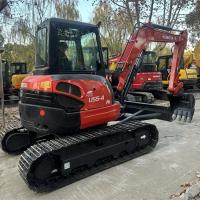 Buy cheap Second Hand Kubota U55-4 Excavators Used Kubota 5 Ton Digger With Crawler Chain product