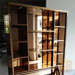 Stable Hide A Bar Wine Cabinet 304 Stainless Steel Home Corner Wine Cabinet Bar
