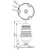 Buy cheap AC220V Steady Burning White Color Helicopter Landing Pad Lights from wholesalers