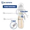 Buy cheap Night Time Self Mixing Baby Bottles Feeding PPSU Glass 240ml PVC Free from wholesalers