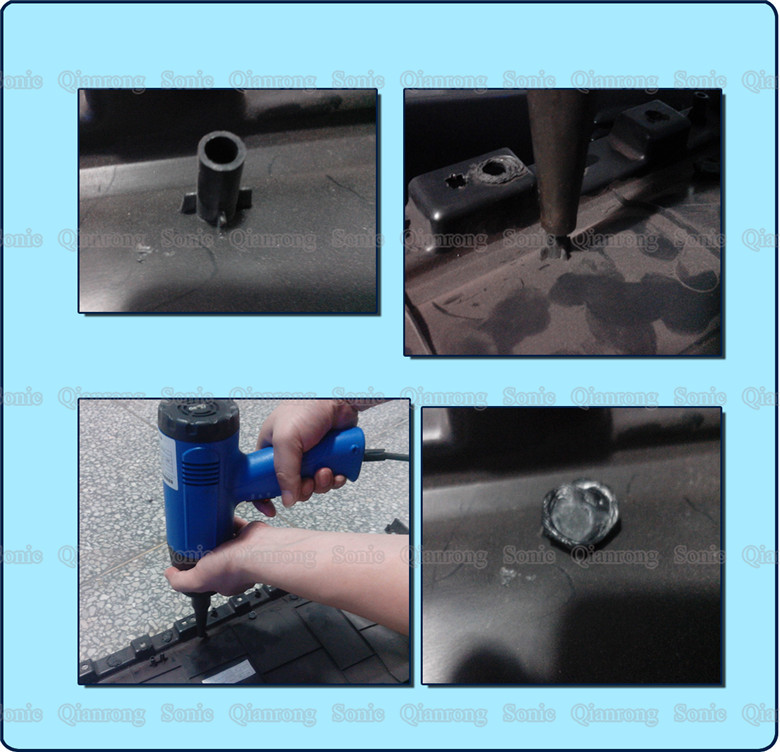 35Khz Ultrasonic Welding Plastic Device With NC Power Supply Automatic Search Frequency