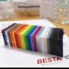 Buy cheap RoHS Special Textured Acrylic Panels Waves Stripes Patterned Plexiglass Panels from wholesalers
