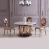 Buy cheap QIANCHENG Anti Oxidation SS Dining Tables Dia130x75cm Round Marble Top from wholesalers
