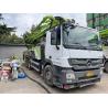 Buy cheap Concrete Pump Truck 49m with High Productivity Mercedes Benz Mounted Pump 180m 178 from wholesalers