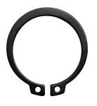Shafts DIN 471 Retaining Rings Carbon Steel 65Mn Blacked Parkerizing