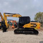 Sany SY135C Used Excavator Original Color With Original Hydraulic Cylinder