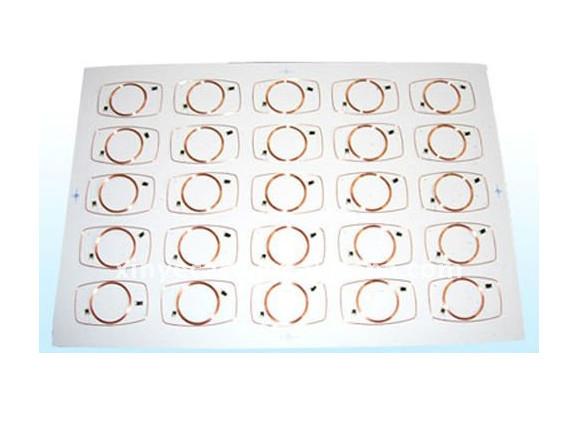 Buy cheap Smart Card PVC RFID Inlay 125KHz Glossy Laminated Silk Screen Printing from wholesalers