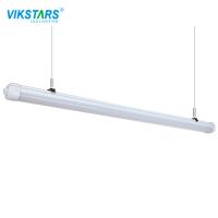 Buy cheap 1200mm Pendant Suspended LED Linear Light Ceiling 12PCS ROHS Gray Housing product