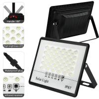 Buy cheap Lens highlighting garden spotlights solar powered flood light remote control product