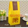 Buy cheap Customize Translucent Window, Brown Greaseproof Kraft Paper Bag, Special Opp Window Bag, window bags, paper window bags from wholesalers