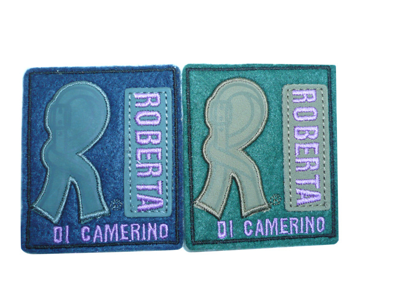 Colorful Embossed Logo Leather Labels / Patches For Jeans With Customized Logo jeans leather patch labels