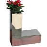 Buy cheap Stainless steel words shape flower planters pots for company name from wholesalers
