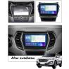 Buy cheap GPS Navi 2din Android 12 Car Radio Auto Radio For Hyundai Santa Fe 3 IX45 2013-2017 from wholesalers