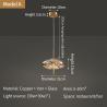Buy cheap Nordic Full Copper Lamp Luxury Post-modern Crystal Chandelier(WH-AP-554) from wholesalers