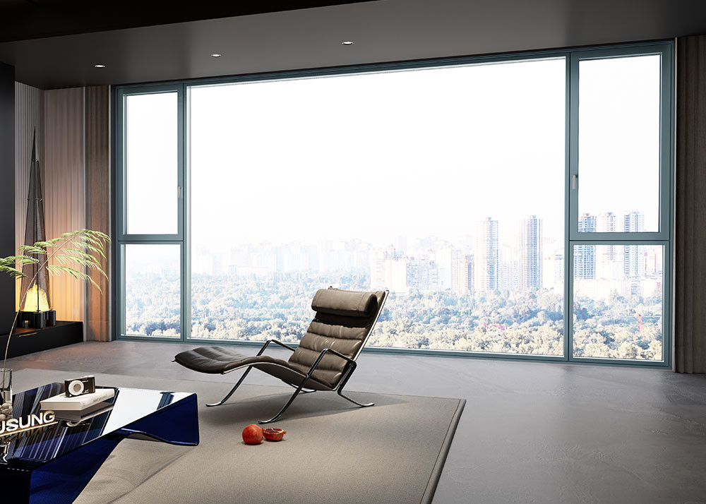 Bedroom Sliding Windows With High Wind Pressure Resistance High Durability