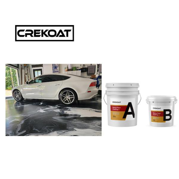 Buy cheap Crystal Clear Epoxy Resin Coating Seamless Zero VOC 100% Solids from wholesalers