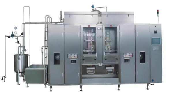 Buy cheap 500ml Aseptic Pouch Filling Machine for Liquid Dairy Milk Three Sides Seal from wholesalers