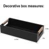 Buy cheap Customized high quality black durable storage basket Toiletries storage basket from wholesalers