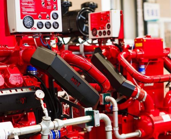 Quality FM Approved IF05ATH-F Fire Pump Diesel Engine 74KW Power De Maas for sale