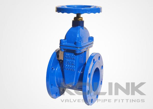Buy cheap DIN 3352 F4 Resilient Seated Gate Valve Non-rising Stem Cast Iron GGG40 GGG50 from wholesalers