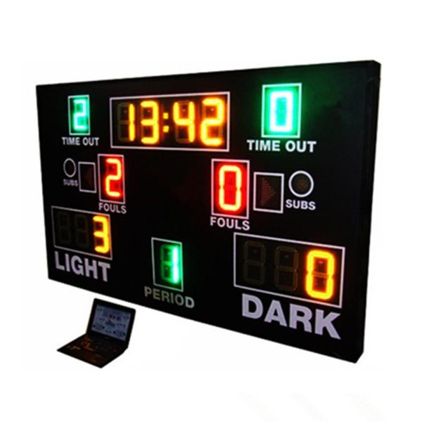 Buy cheap 8'' 200mm Multi Sport Scoreboard , Basketball Digital Scoreboard Easy Install from wholesalers