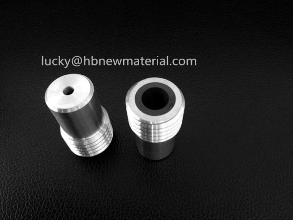 Buy cheap Boron Carbide Straight Hole Sandblasting Nozzles With Steel Jacket , Long Life from wholesalers