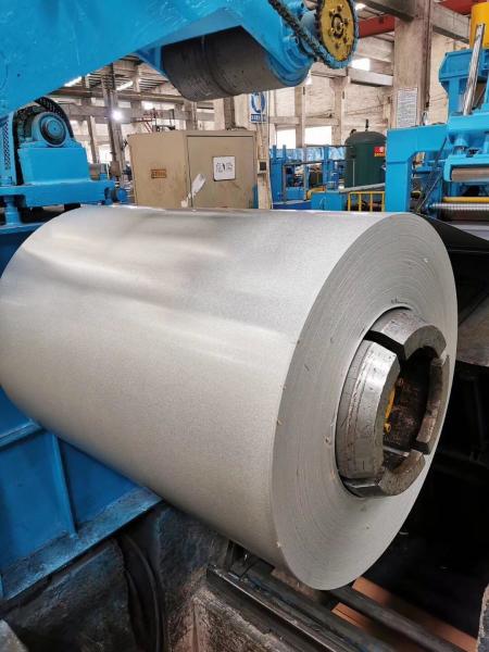 0.50*1200mm Unoiled Hot Dipped Galvalume / Aluzinc Zinc Coated Steel GL For