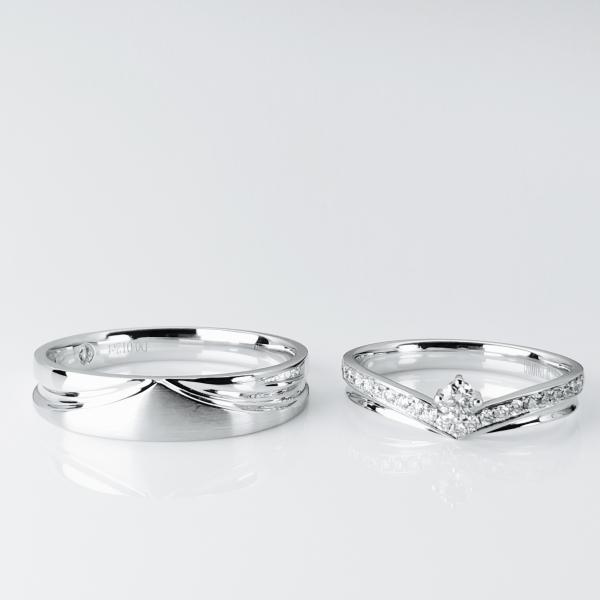 Buy cheap Crown Design Women12 Men18 Gold Engagement Couple Rings from wholesalers
