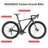 Buy cheap Hard Frame Hydraulic Disc Brake Gravel Bike 9.5kg 22 Speed Gears from wholesalers
